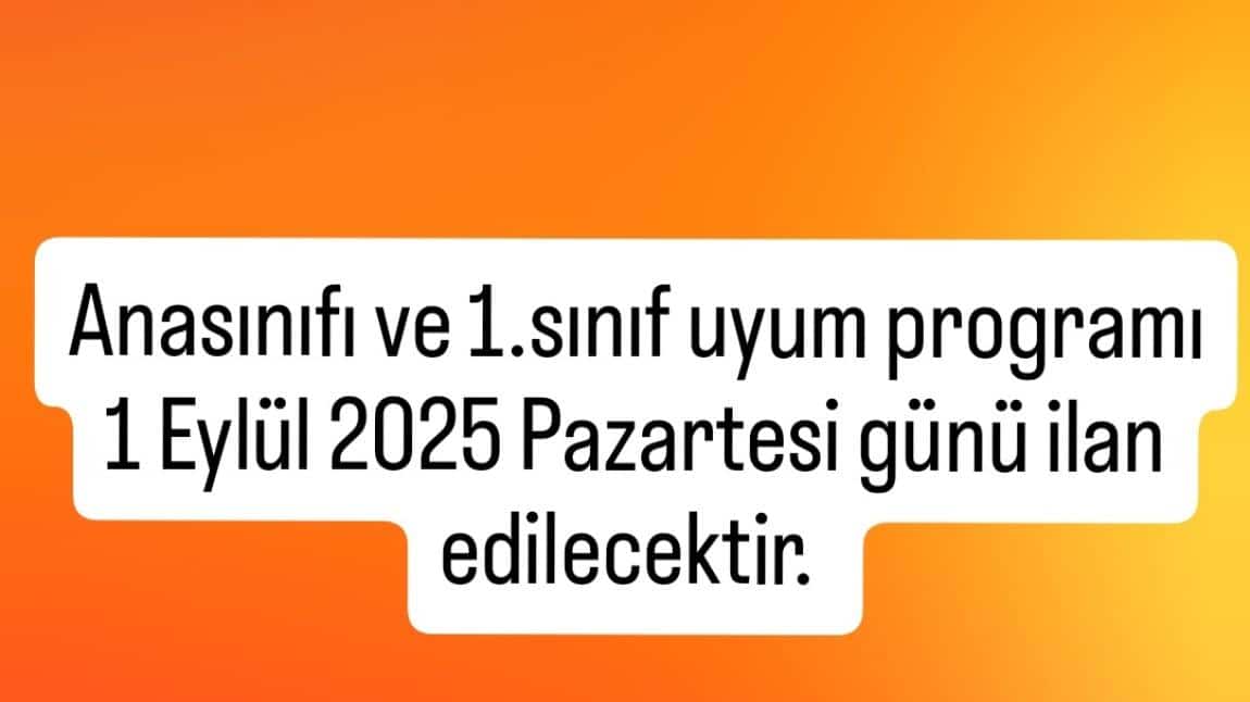 Tüm velilerimizin dikkatine.