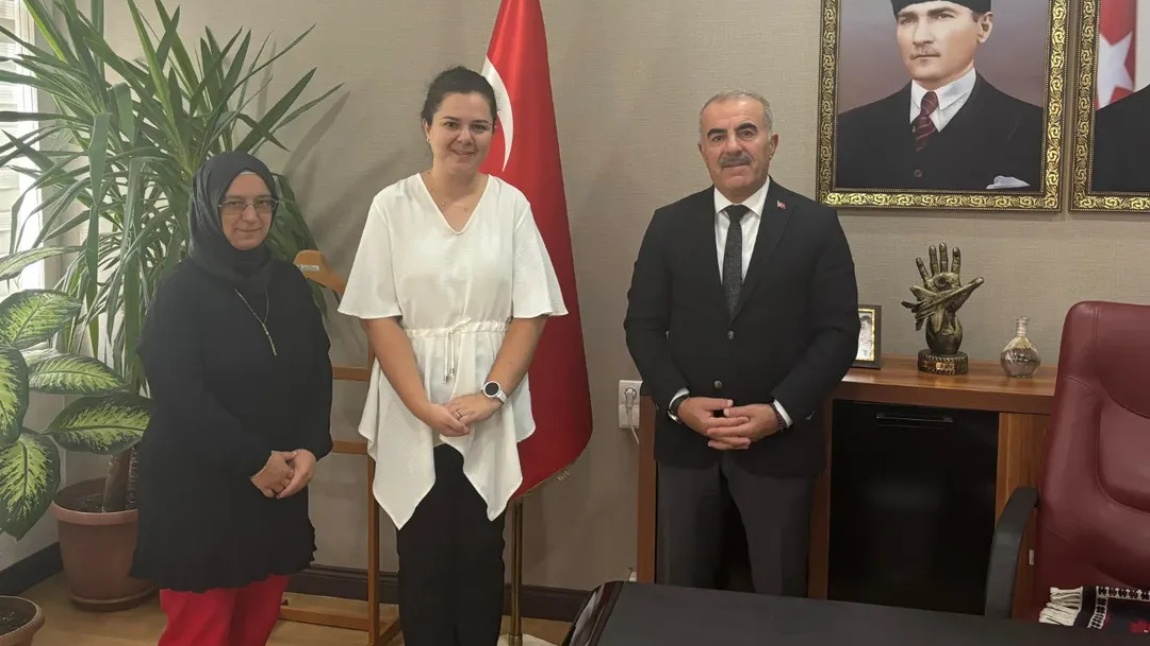 İl Milli Eğitim Müdürümüz Sayın Murat DEMİR'İ Makamında Ziyaret Ettik